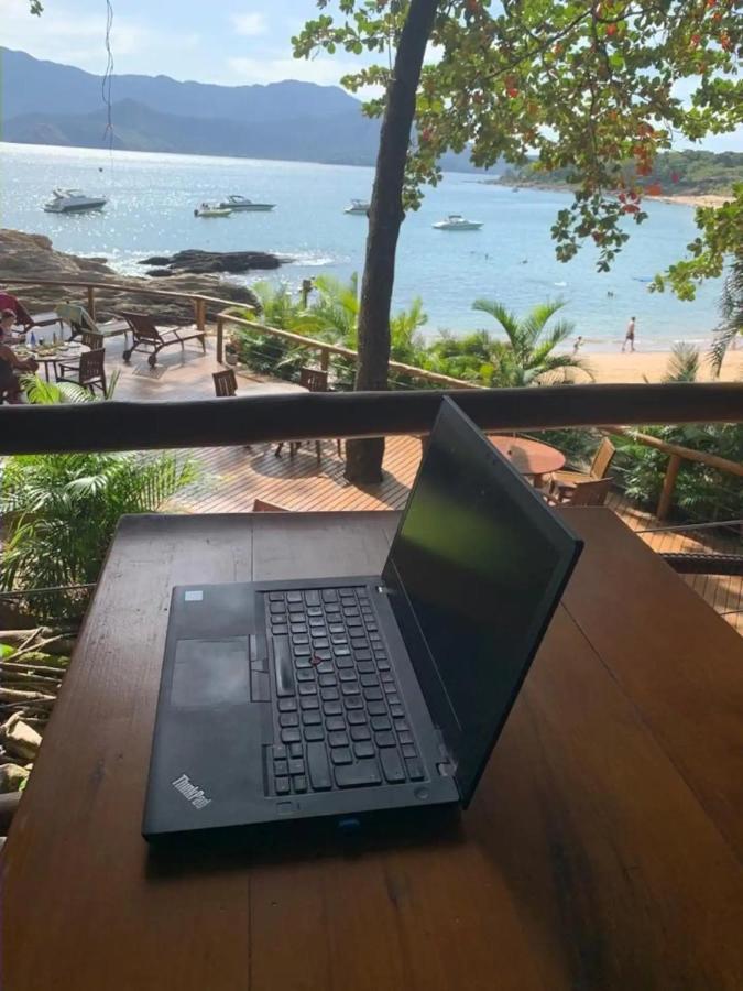 Residencia Em Condom, 1 Ou 2 Suites, Vista Para O Mar, Praia Do Curral, Ilhabela Esterno foto