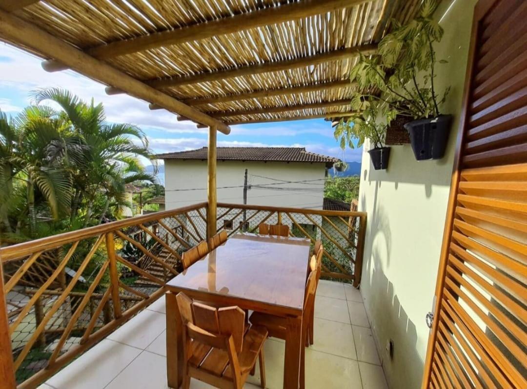 Residencia Em Condom, 1 Ou 2 Suites, Vista Para O Mar, Praia Do Curral, Ilhabela Esterno foto